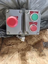 Larson Electronics EPS-2XPB-ESTP-0.75IN-FT Exp Proof Switch With E Stop 120/277V