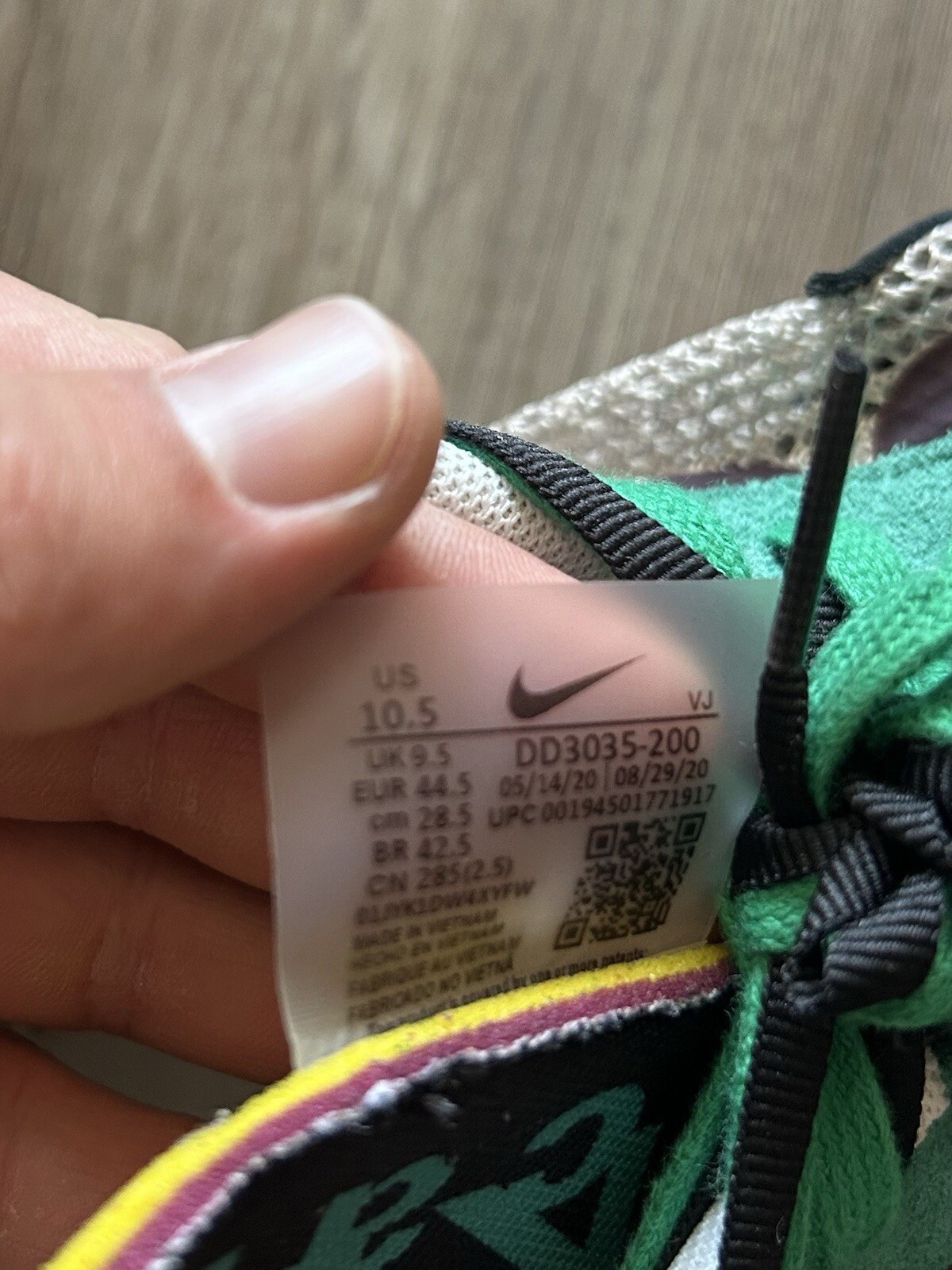 SACAI X NIKE Taglia 10 5 Nike sacai x VaporWaffle SP ""Rosso cattivo