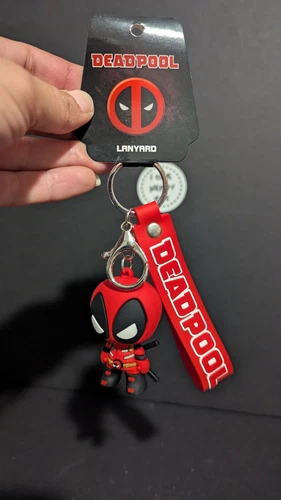 Deadpool Mini Vinyl Figure Lanyard Keychain
