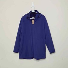 Duluth Trading Women's 1x Plus Frostmite Parka Coat Nwt Purple