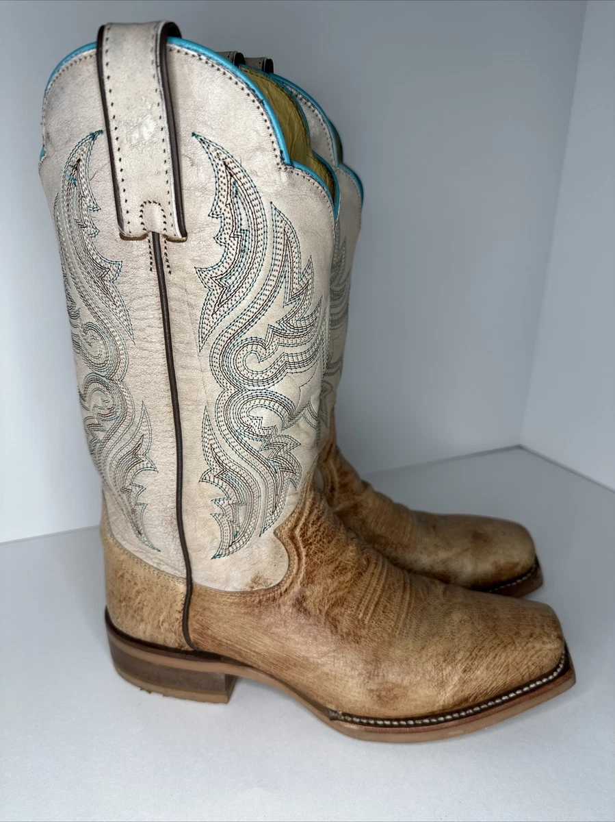 Womens justin top boots square toe