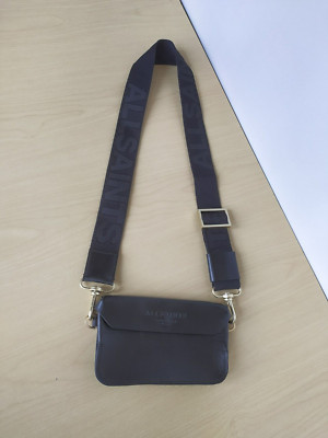 ALLSAINTS Zoe Leather Crossbody Bag Worldwide Shipping T