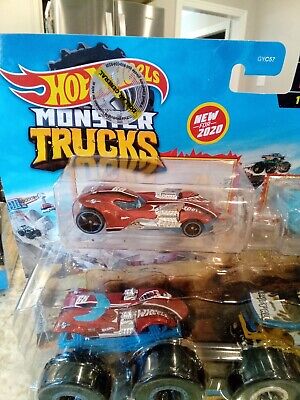 2020 HOT WHEELS MONSTER TRUCKS - TWIN MILL / HAUL Y'ALL - 1:64 W