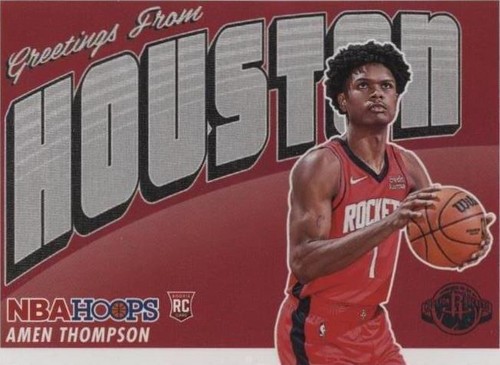 2023-24 Panini Court Kings Amen Thompson Rookie #147 Level 3 PSA 8 2023-24 Panini Court Kings Amen Thompson Rookie #147 Level 3 PSA 8
