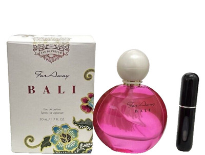 2 pcs Avon Far Away Bali EDP perfume cologne spray 1.7 fl. oz / Travel spray