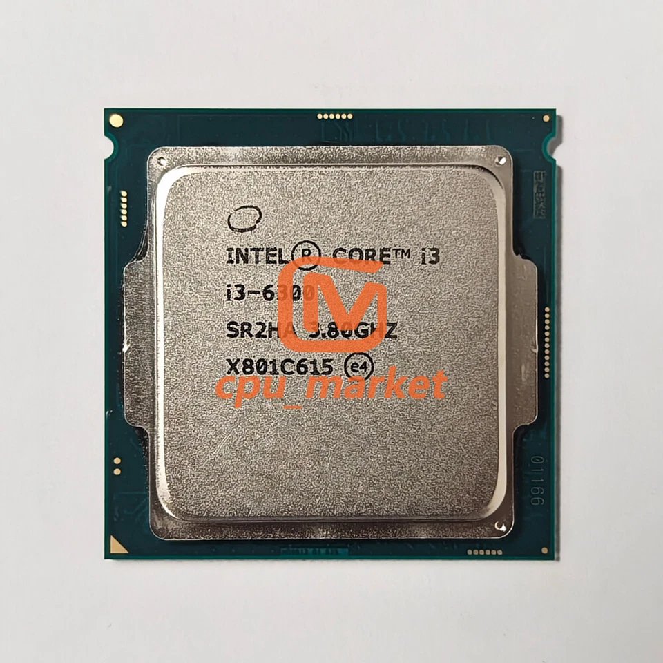 Intel Core i3-6300 SR2HA 3.8GHz 2 Cores 4 Threads 4MB 51W LGA1151 CPU Processor - Image 2 of 3
