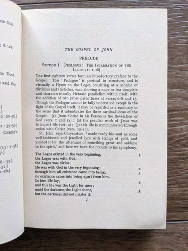 The Gospel Of John Moffatt New Testament Commentary G. H. C. MacGregor - Bild 9 von 11