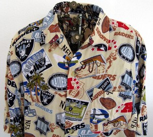 oakland raiders hawaiian shirt