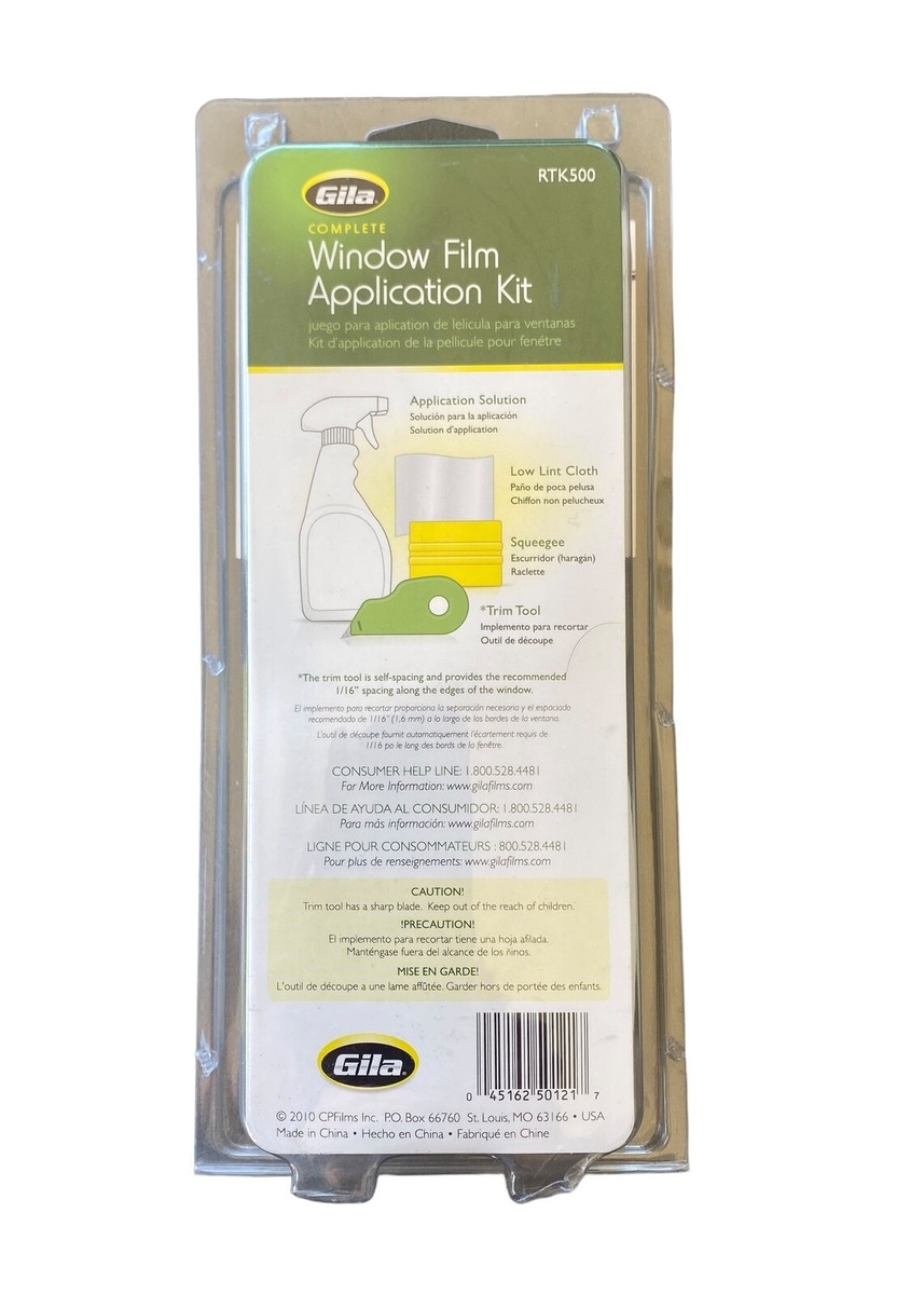 Kit Gila RTK500 - Film Pour Fenêtre, Neuf Sous Blister, Application Facile