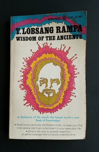 WISDOM OF THE ANCIENTS 1970 Softcover Book By T. Lobsang Rampa - Bild 1 von 7