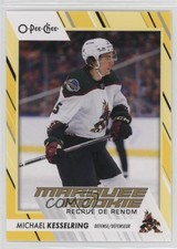 2023-24 O-Pee-Chee Marquee Rookie Yellow Border Michael Kesselring #571 10ba