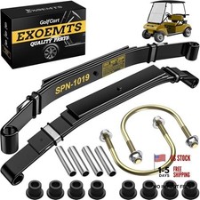 Heavy Duty Golf Cart 4-Leaf Rear Spring Kit for Club Car DS 1982-Up