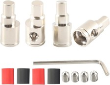 Car Audio Amplifier Amps Input Reducer 0 Gauge to 0 0GA 0GA, Silver