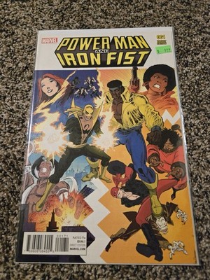 Power Man And Iron Fist #1 Marvel Comics 2016 Trevor Von Eeden Classic Variant