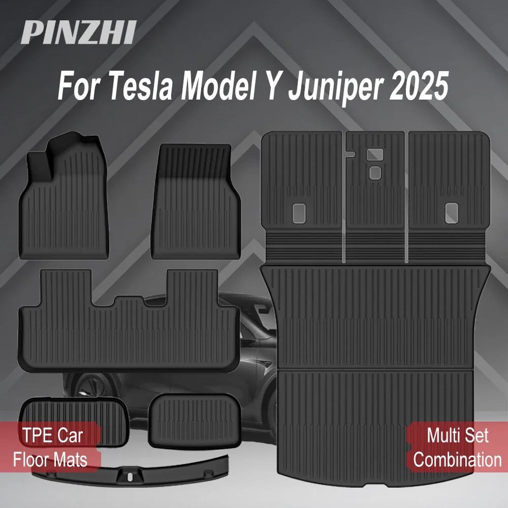 TPE Floor Mats & Luggage Mat for Tesla Model Y Juniper Premium / Performance (20