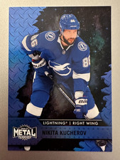 2020-21 Metal Universe NIKITA KUCHEROV Blue Spectrum All Stars Parallel card