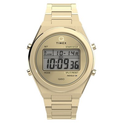 Timex TW2Y09700 Q Timex  Q80 Continental 39mm Edelstahlarmband Herrenuhr