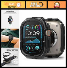 Stylish Double-Layer Bumper Case for Apple Watch Ultra 49mm - Lightweight, Easy