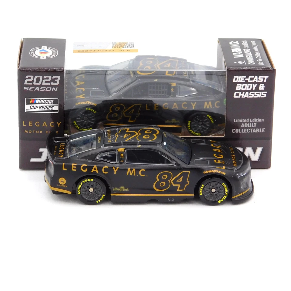 Jimmie Johnson 2023 Legacy Motor Club carro de teste chassi fundido 1:64 Nascar - Imagem 4 de 4