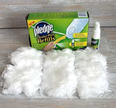 Pledge Duster Plus Refills 3 Disposable Dusters Multi-Surface Spray Incomplete