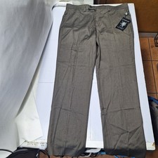 Lauren Ralph Lauren Pants Mens 34x30 Brown Classic Fit Ultraflex Stretch Dress