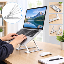 Portable Laptop Stand Adjustable Foldable Notebook Tablet Holder Computer Desk