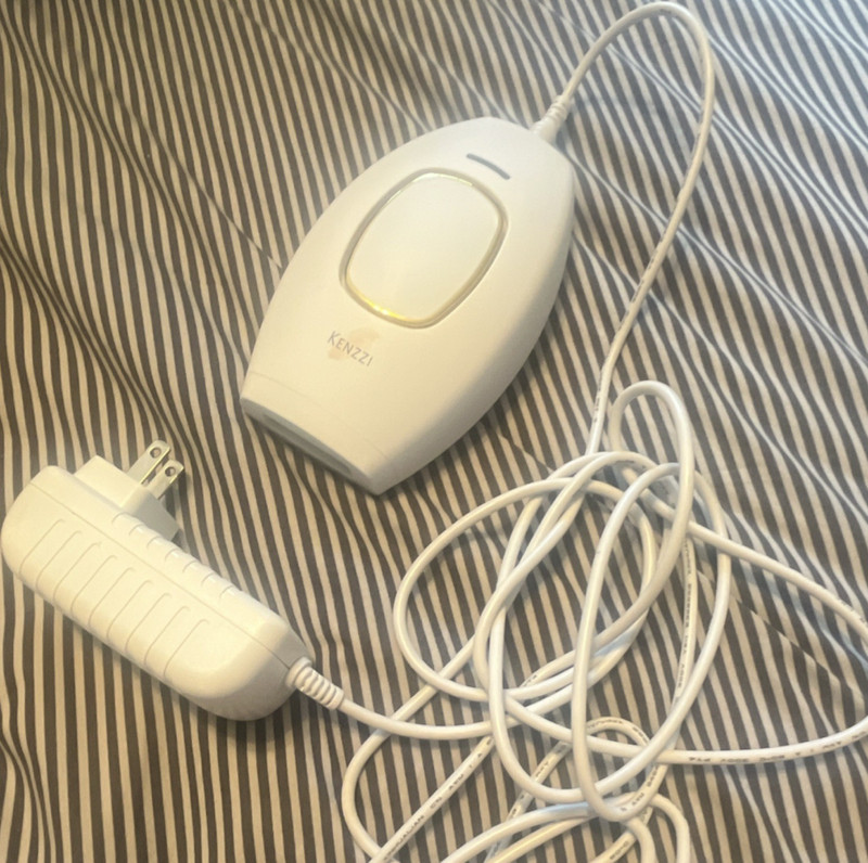 KENZZI IPL Hair Removal Device, White, Corded Electric Power