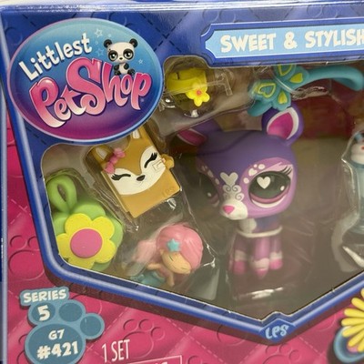 SWEET & STYLISH DEER #421 - Authentic Littlest Pet Shop - Hasbro