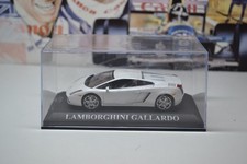 MAGAZINE MODELS - LAMBORGHINI GALLARDO - METALIC WHITE - 1/43 SCALE MODEL CAR