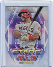 2023 Topps Chrome Stars of the MLB Mike Trout Los Angeles Angels #SMLBC-2