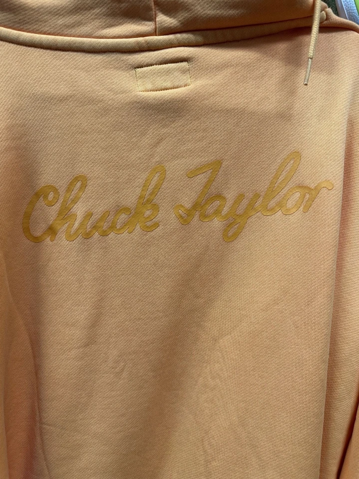 Sudadera con Capucha Converse Gender Free Naranja Unisexo 2 Foto 3 de 4