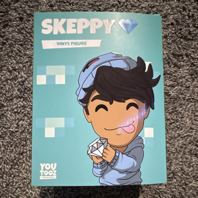 Youtooz Skeppy Collectible Vinyl Figure #241 Age 15+ in Box w/ Sleeve