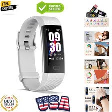 Fitness Tracker with Step/Distance/Calories Counter, Activity Tracker with He...
