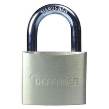 Image of Defender Brass Padlock Twin Pack 40mm