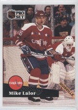 1991-92 Pro Set Mike Lalor #255 0w8
