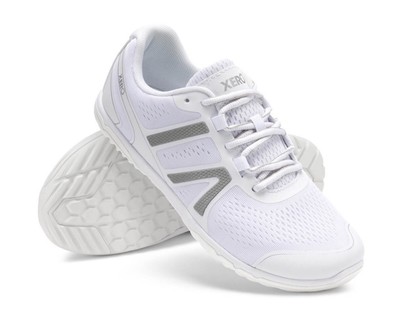 Xero Shoes Men's HFS II Barefoot Running Shoes White Minimalist Trainers