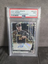 2024 Topps Update Black Gold Auto 06/25 RC Paul Skenes #BGA-PS