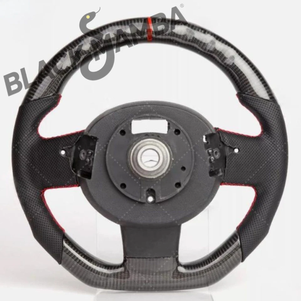 For Mini Cooper R55 R56 R60 JCW 2007 2008-2013 Carbon Fiber Steering Wheel - Imagem 2 de 4