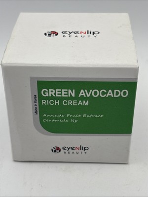 [EYENLIP] Beauty Green Avocado Rich Cream 50ml NEW I OPEN BOX MADE IN KOREA