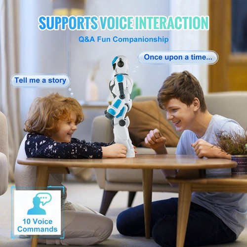 RC Robot Toy Talking Dancing Gesture and Voice Remote Control Programmable - Picture 5 of 6
