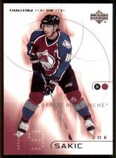 2001-02 Upper Deck Challenge for the Cup #17 Joe Sakic Colorado Avalanche