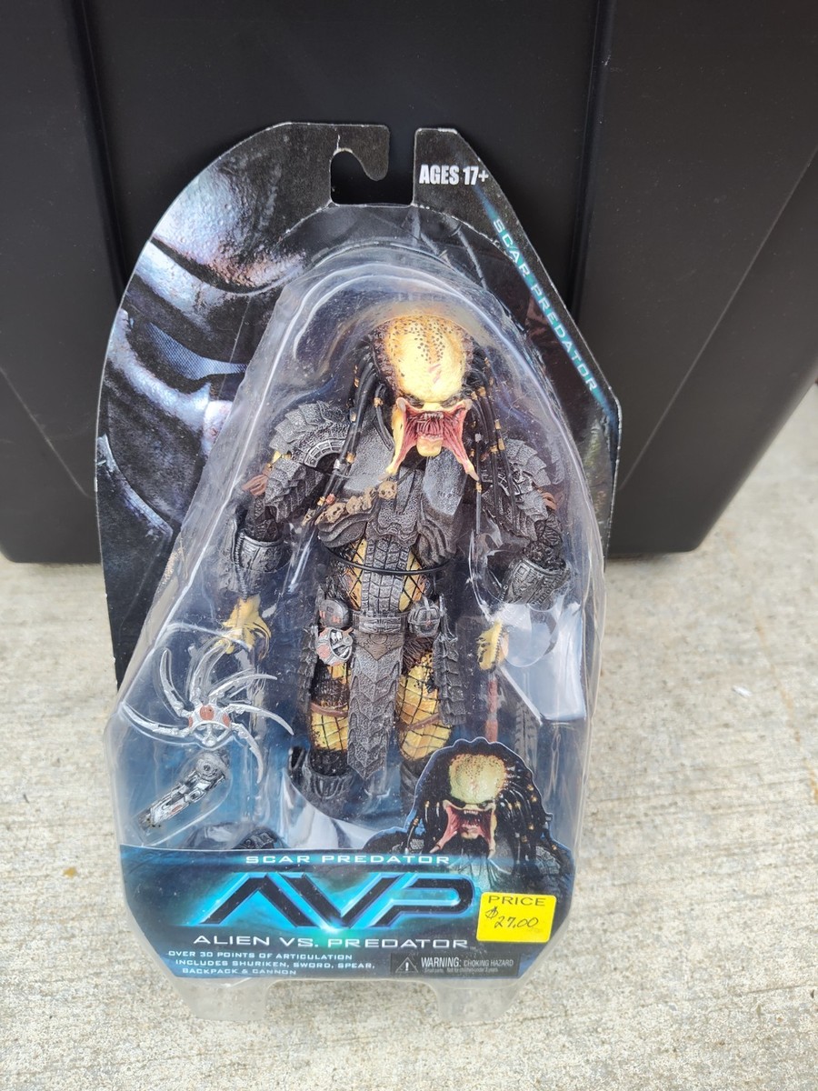 Predator Scar Predator AVP Alien VS Predator NECA Action Figure