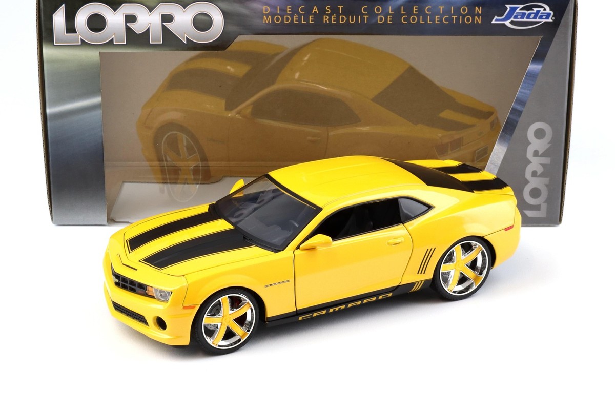 ■Jada toys 1/18 2010 シボレー カマロ SS 1:18 JADA Toys 2010 Chevrolet Camaro SS Coupe LOPRO metallic