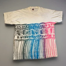 Vintage Hawiian Island Creations Surf T-Shirt Single Stitch Sz XL 90s