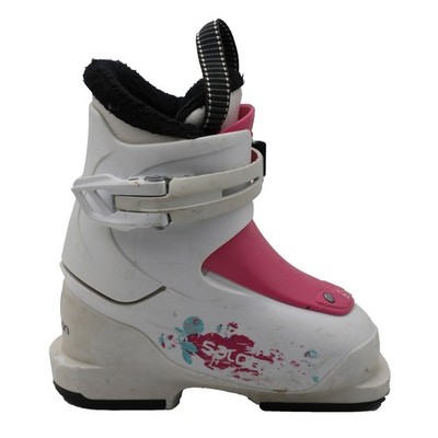 Salomon Junior Skischuh gebraucht T1_1 Haken