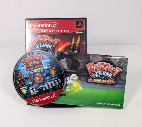 Ratchet & Clank: Up your Arsenal (Sony PlayStation 2, PS2, 2004) - Complete