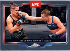 2025 Topps Chrome UFC #89 Rose Namajunas