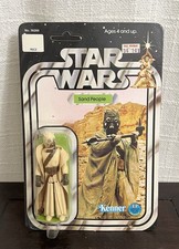 VINTAGE KENNER 1977 Star Wars SAND PEOPLE TUSKEN RAIDER 12 Back MOC UNPUNCHED