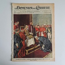 domenica del corriere 1903 n°33 ● PAPA PIO X