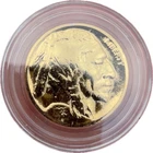 1923 Buffalo Nickel, 24k Gold Plated Vintage with Certificate of Authenticity